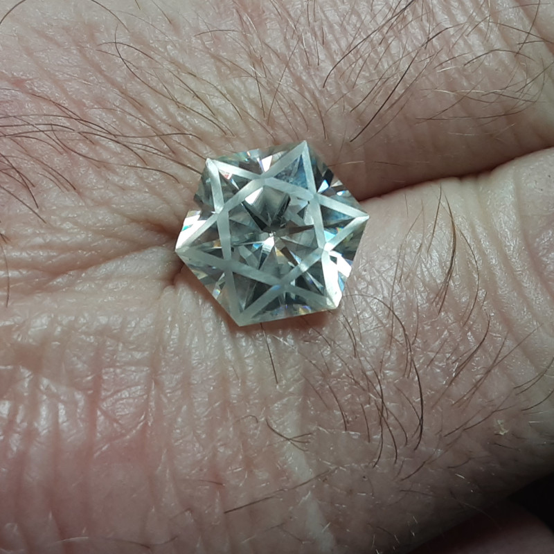 Star of David - Gemstone - Lithium Niobate