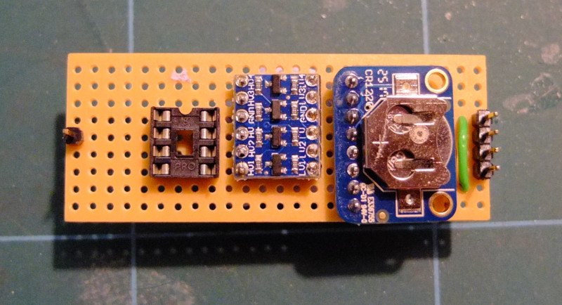 mems infrasound monitor breadboard