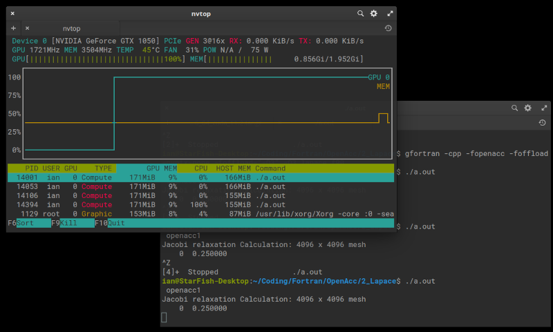 gpu openacc gfortran